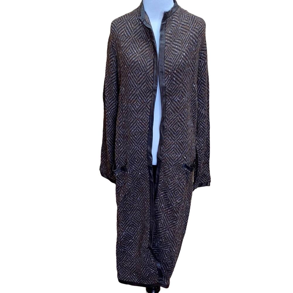 St. John for I. Magnin Vintage Tweed Open Jacket